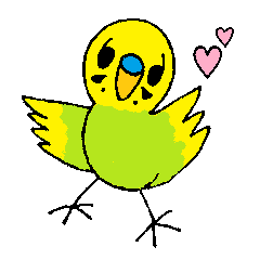 [LINEスタンプ] インコで挨拶 
