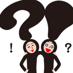 [LINEスタンプ] ハテナマン＋クリビツテンギョウマン 