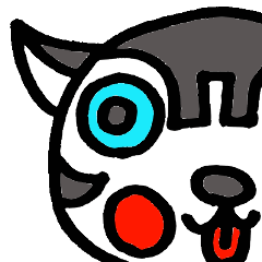 [LINEスタンプ] ハスキー犬の叫び 