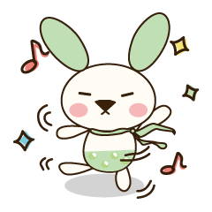 [LINEスタンプ] うさぎのブサ＆ウサコ 