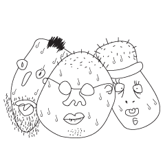 [LINEスタンプ] ゲスの落書き 