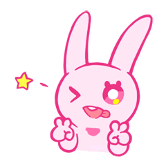 [LINEスタンプ] ちょけてるうさたそ 