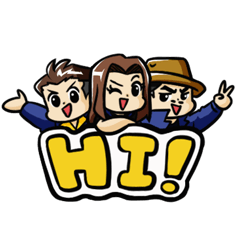 [LINEスタンプ] Gavin and the gang 