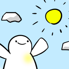 [LINEスタンプ] シロイノ 