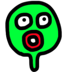 [LINEスタンプ] ひとふでかお 