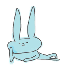 [LINEスタンプ] いろんないろのうさぎ 