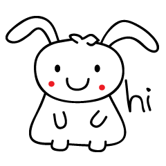 [LINEスタンプ] Rung Rabbit fetchpriority=high