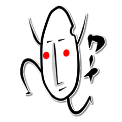 [LINEスタンプ] 米粒ジョリー 