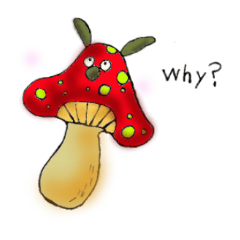 [LINEスタンプ] ざわざわきのこの仲間たち 