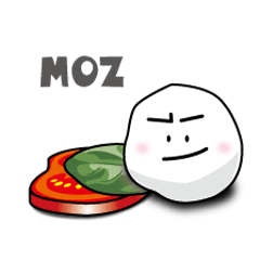 [LINEスタンプ] moz 