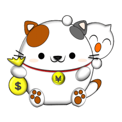 [LINEスタンプ] カブニャンとフォレックス君の投資スタンプ 