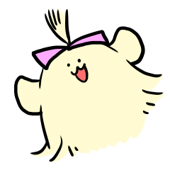 [LINEスタンプ] モップ犬のモップちゃん 