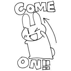 [LINEスタンプ] うたぎたん 