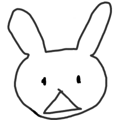 [LINEスタンプ] うさぎくん 