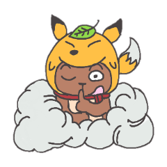 [LINEスタンプ] なりきりクマちーくん 