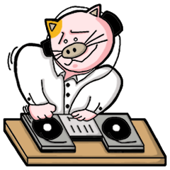 [LINEスタンプ] 上司がぶたねこだった。 