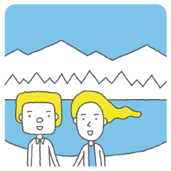 [LINEスタンプ] 湖上の蛹 〜こじょうのさなぎ〜 