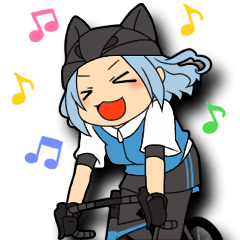 [LINEスタンプ] サイクリングスタンプ自転車好きな人向けV2 
