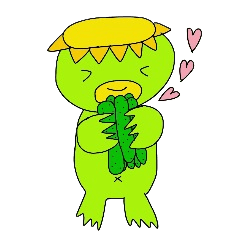 [LINEスタンプ] カパパ 