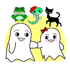 [LINEスタンプ] ゴースト君 