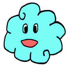 [LINEスタンプ] ふわくもくん 