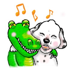[LINEスタンプ] 六ちゃんと仲間たち ときどきリアル 