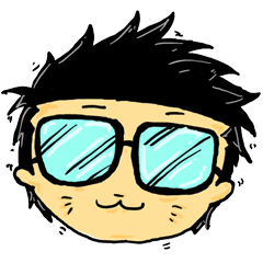 [LINEスタンプ] Little Glasses 