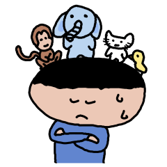 [LINEスタンプ] 乗られ男 