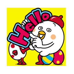 [LINEスタンプ] にわとりのトットさん 2 
