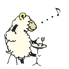 [LINEスタンプ] ひつじのハンプトン君 