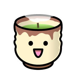 [LINEスタンプ] おもてなし湯呑み茶碗 