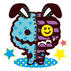 [LINEスタンプ] モンスター集団！『ファニーフレンズ』 