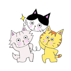 [LINEスタンプ] 3にゃんこ 第3弾 