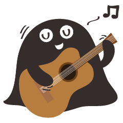 [LINEスタンプ] 黑の妖怪 日常 