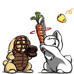 [LINEスタンプ] Whitey, Mini ＆ Tiny 