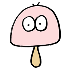 [LINEスタンプ] のんびりキノコ 