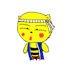 [LINEスタンプ] 大工の熊八 