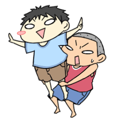 [LINEスタンプ] 小学生ダンスィ 