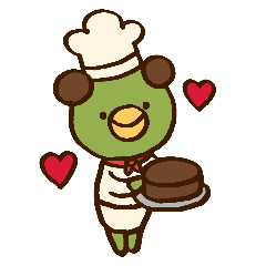 [LINEスタンプ] 抹茶色のかっぱさん。 