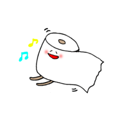 [LINEスタンプ] ティッシュン 