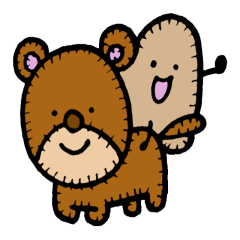 [LINEスタンプ] フェルトくん 