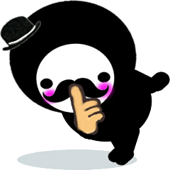 [LINEスタンプ] かわいい黒ひげ第二弾 fetchpriority=high
