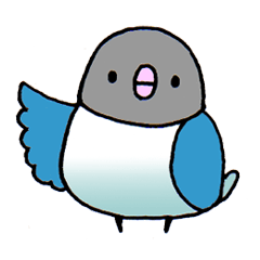 [LINEスタンプ] いろいろインコ 