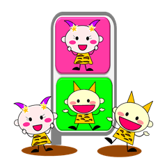 [LINEスタンプ] 信号鬼っず 
