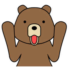 [LINEスタンプ] クマ！クマ！！クマ！！！ 