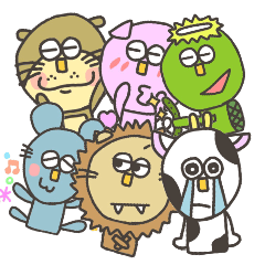 [LINEスタンプ] こぴっとあにまる 