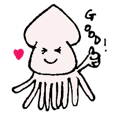 [LINEスタンプ] happy sea fiends 