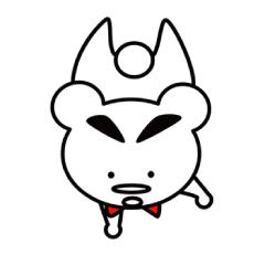 [LINEスタンプ] ゲジ眉くま fetchpriority=high