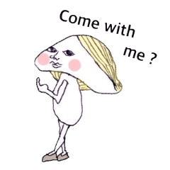 [LINEスタンプ] キノコ族