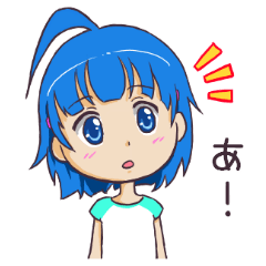 [LINEスタンプ] girl♪